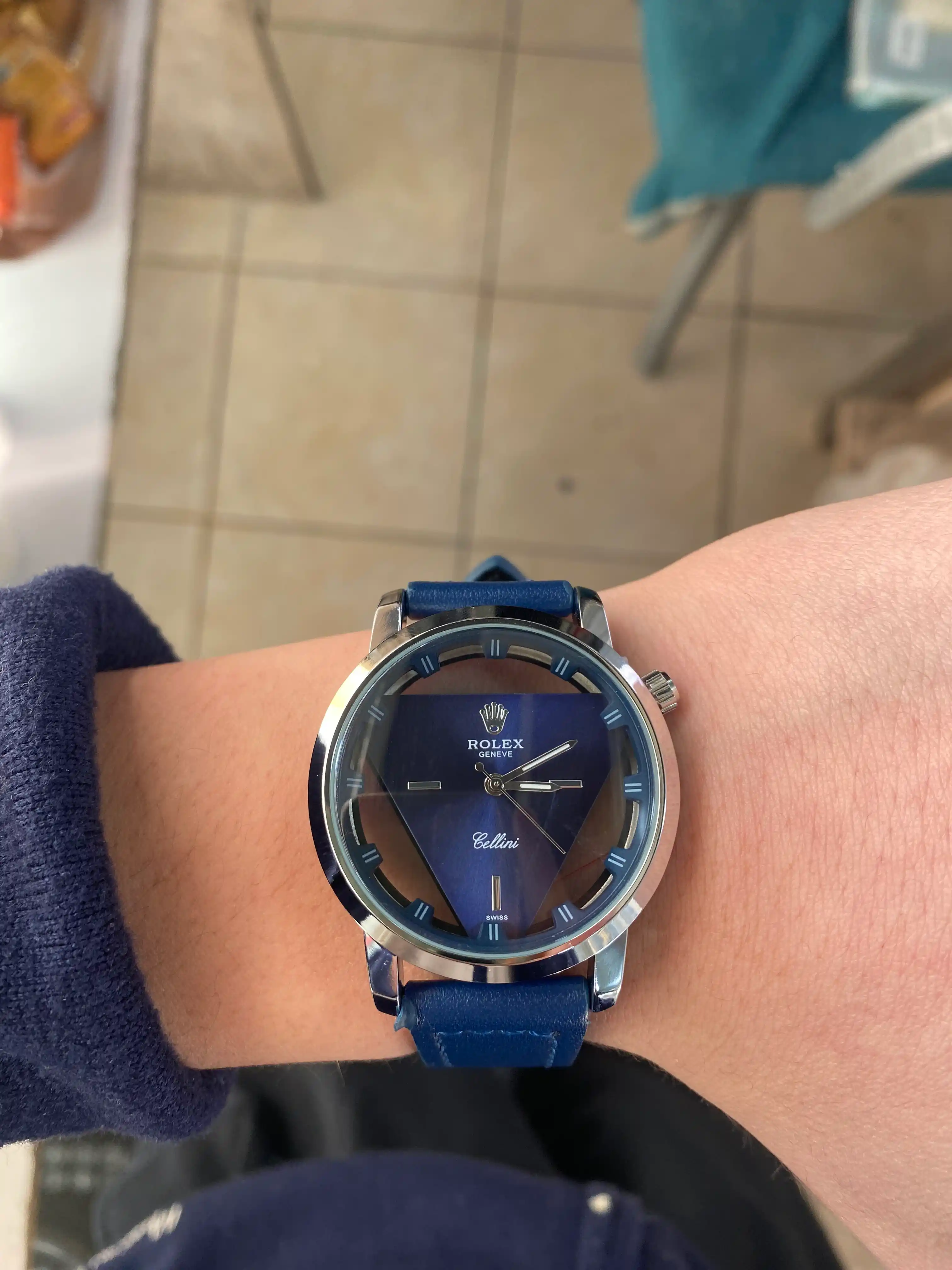 Erkaklar qo'l soati, kvarts SL28 motor bilan jihozlangan, WATCHHOUSE