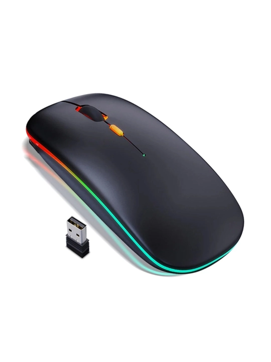 Беспроводная компьютерная мышь, с подсветкой RGB
