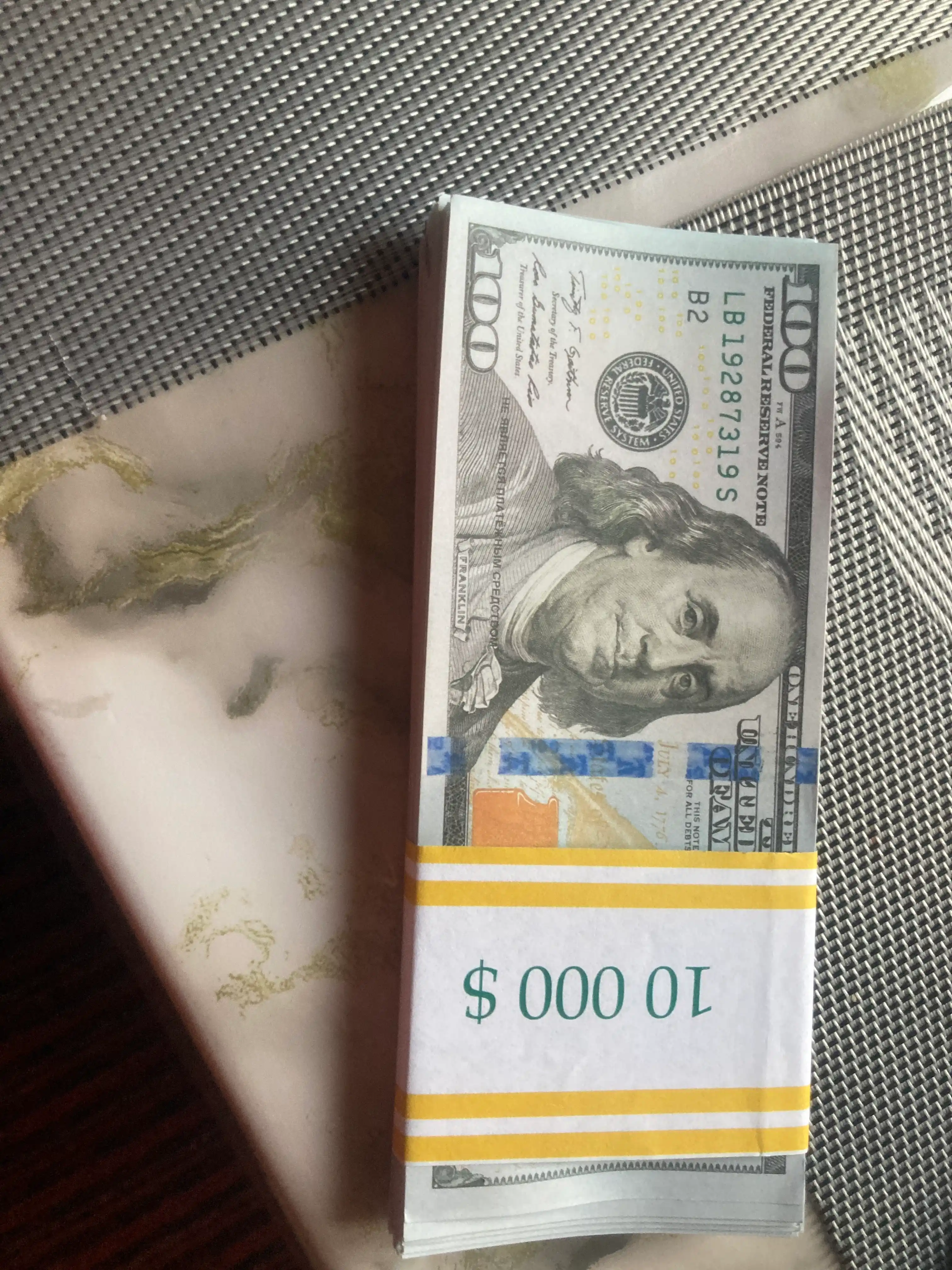 Доллар сувенир, сувенирные деньги для украшения, купюра, 100 USD, 50 USD