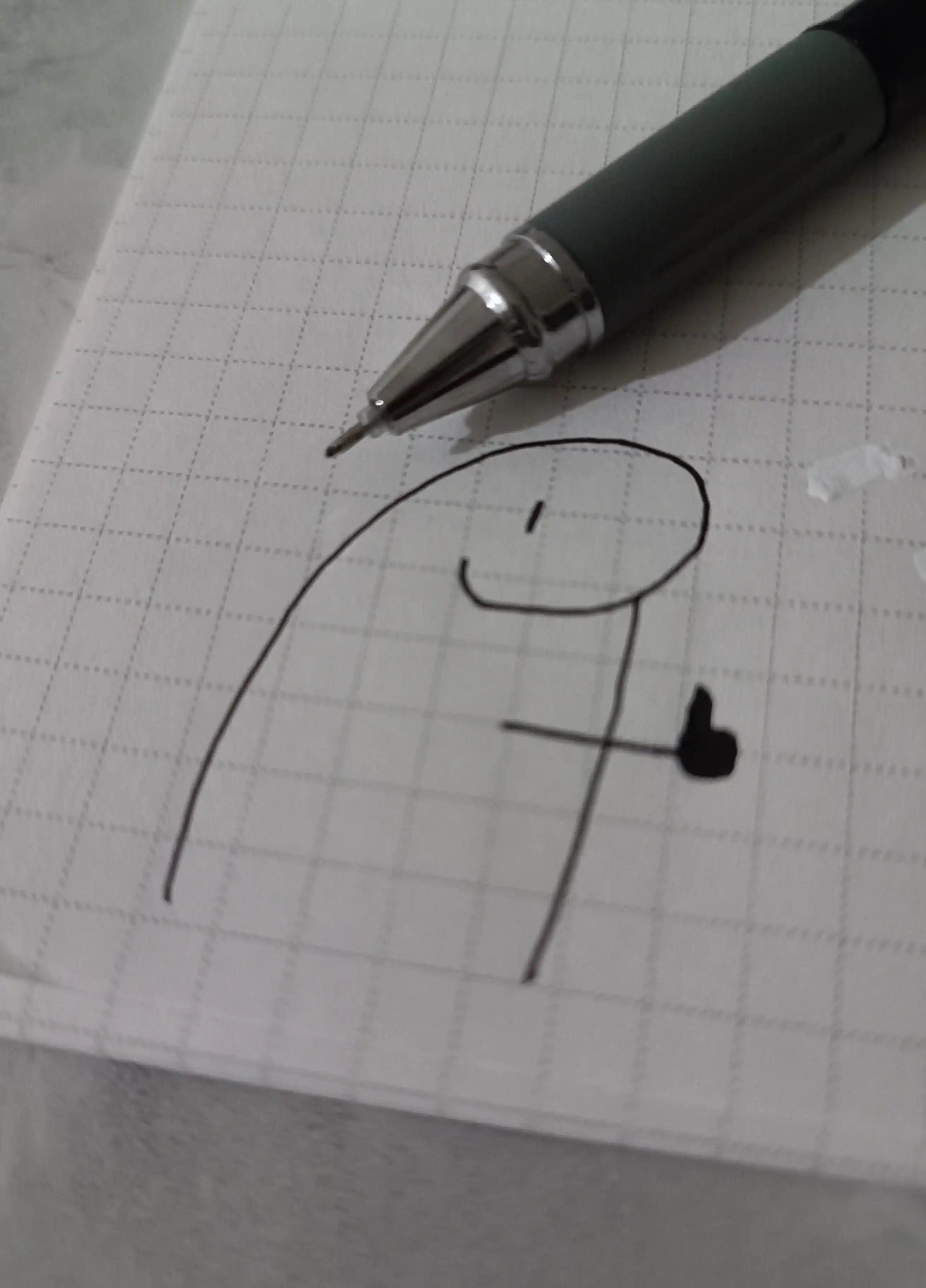 Гелевая ручка Pos, 0.5 мм