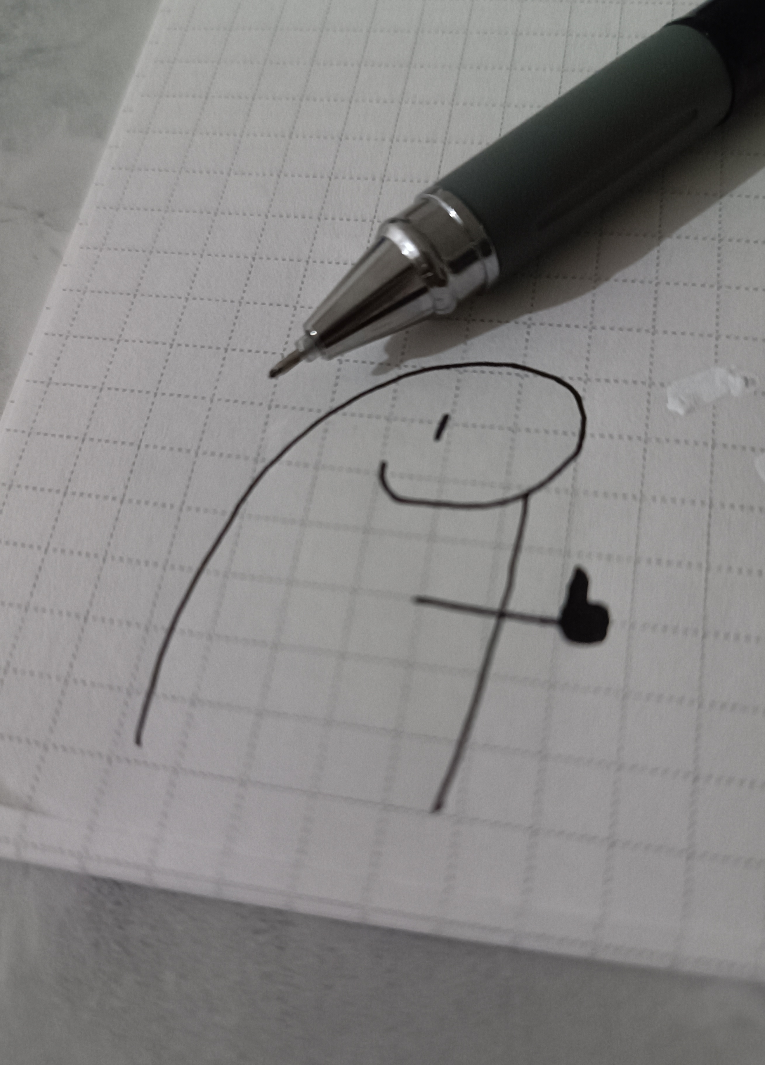 Гелевая ручка Pos, 0.5 мм