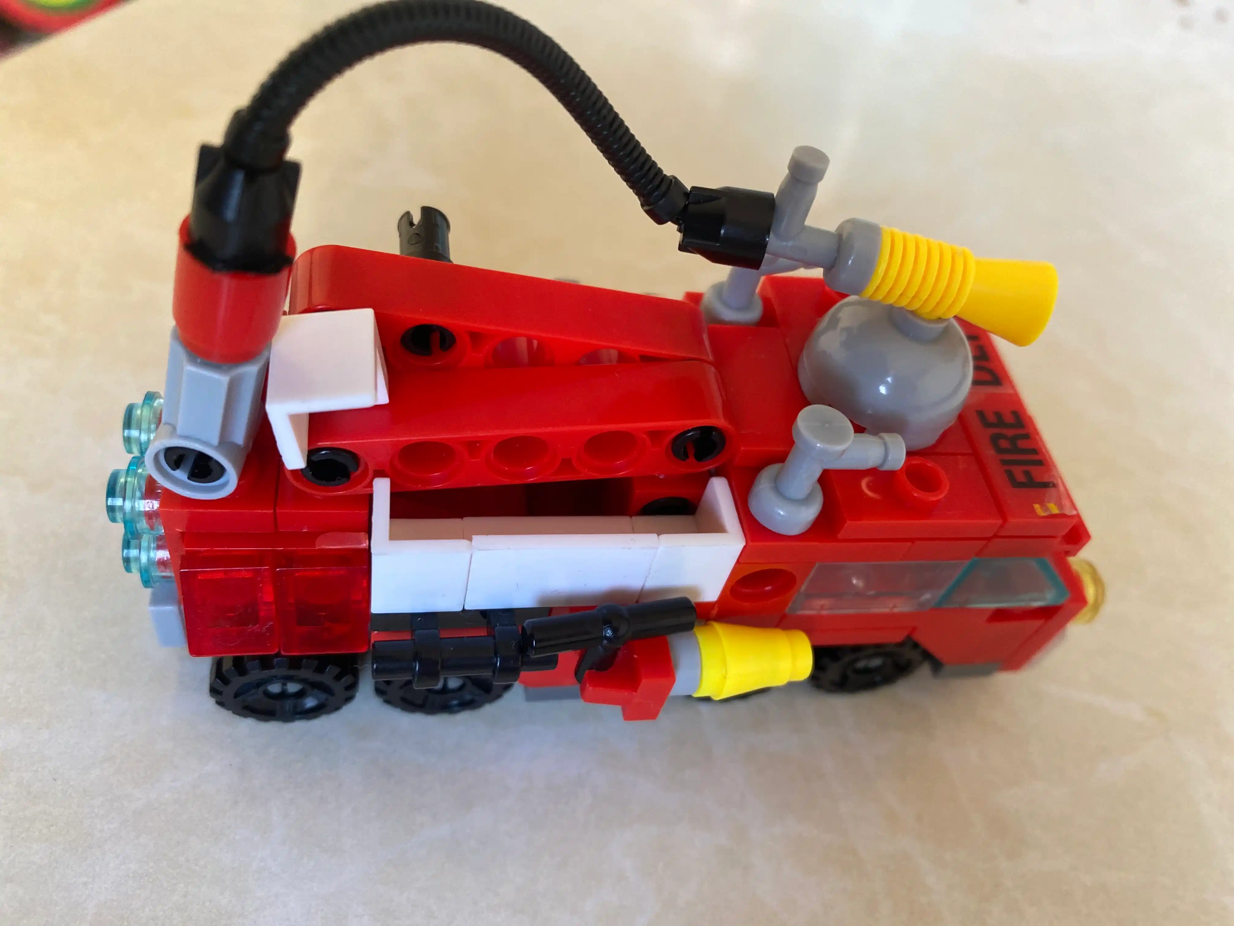 Конструктор 6 в 1, Спасательная техника, совместим с Lego