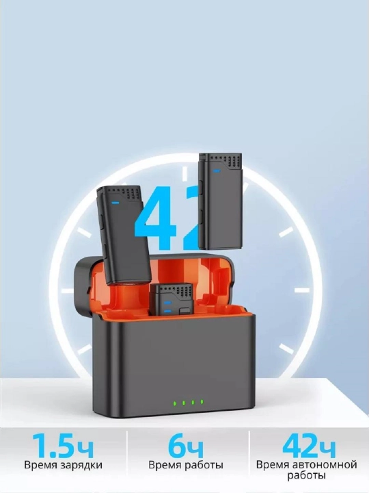Jmary MW-16 simsiz ilmoqli mikrofon, universal, Type-C, Lightning
