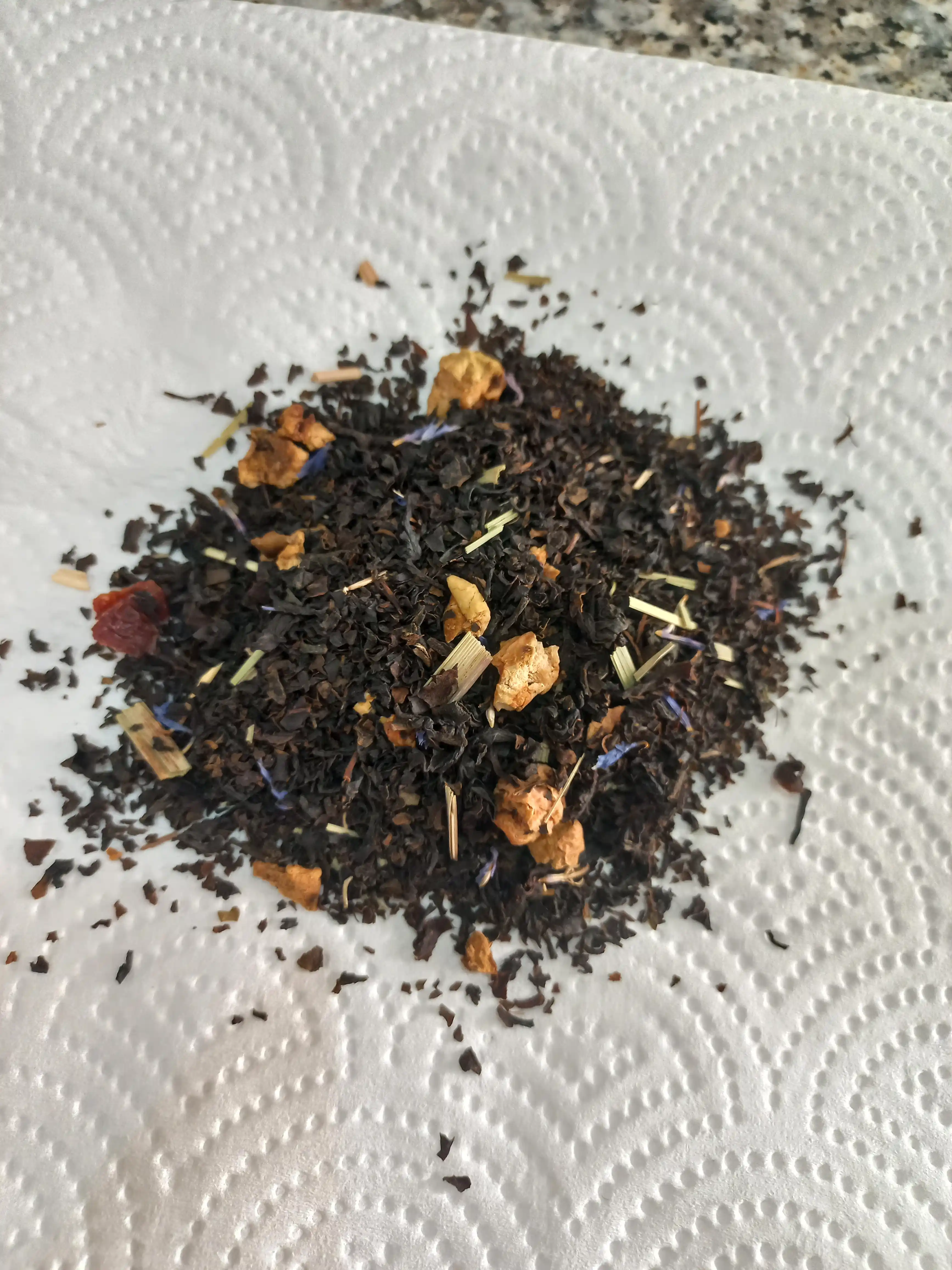 Qora choy Tess Pleasure bargli, 100 gr