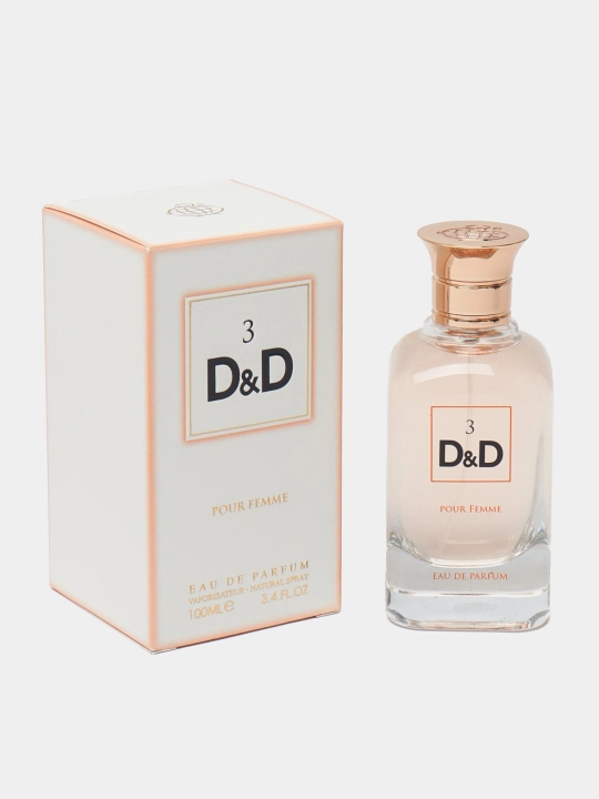 Духи 3 D&D pour femme, 100 мл - 