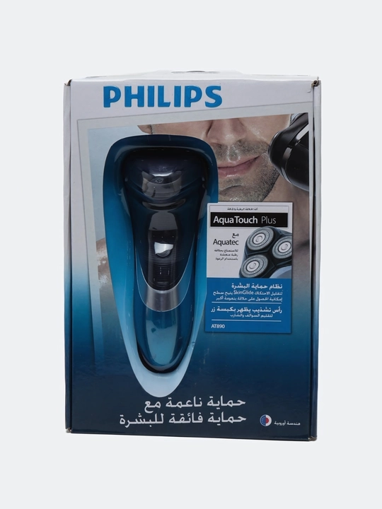 Электробритва мужская Philips AT8903 роторные головки, 60 мин, Wet&Dry