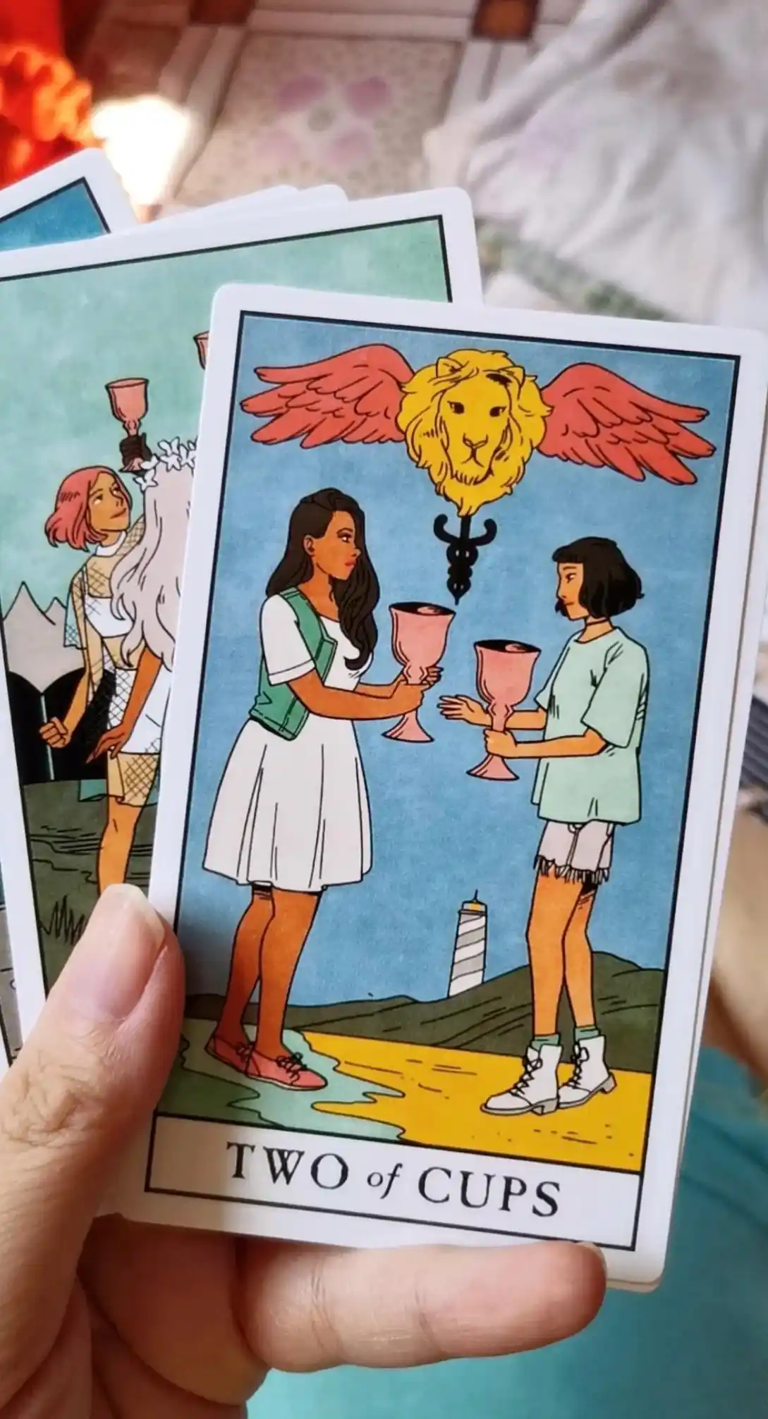 Tarot Modern Witch, elektr.ko'rsatmalar russ / uzb, 78 ta karta, ingliz tilida, 6*10 sm