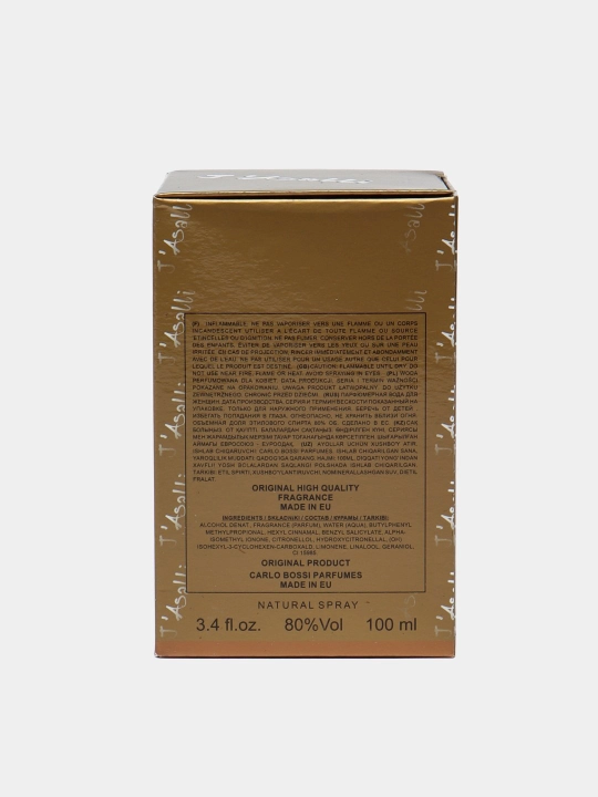 Parfyumlangan suv Jasalli Carlo Bossi, 100 ml