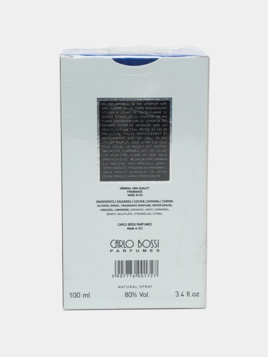 Parfyumlangan suv Carlo Bossi Bel Canto Homme, 100 ml