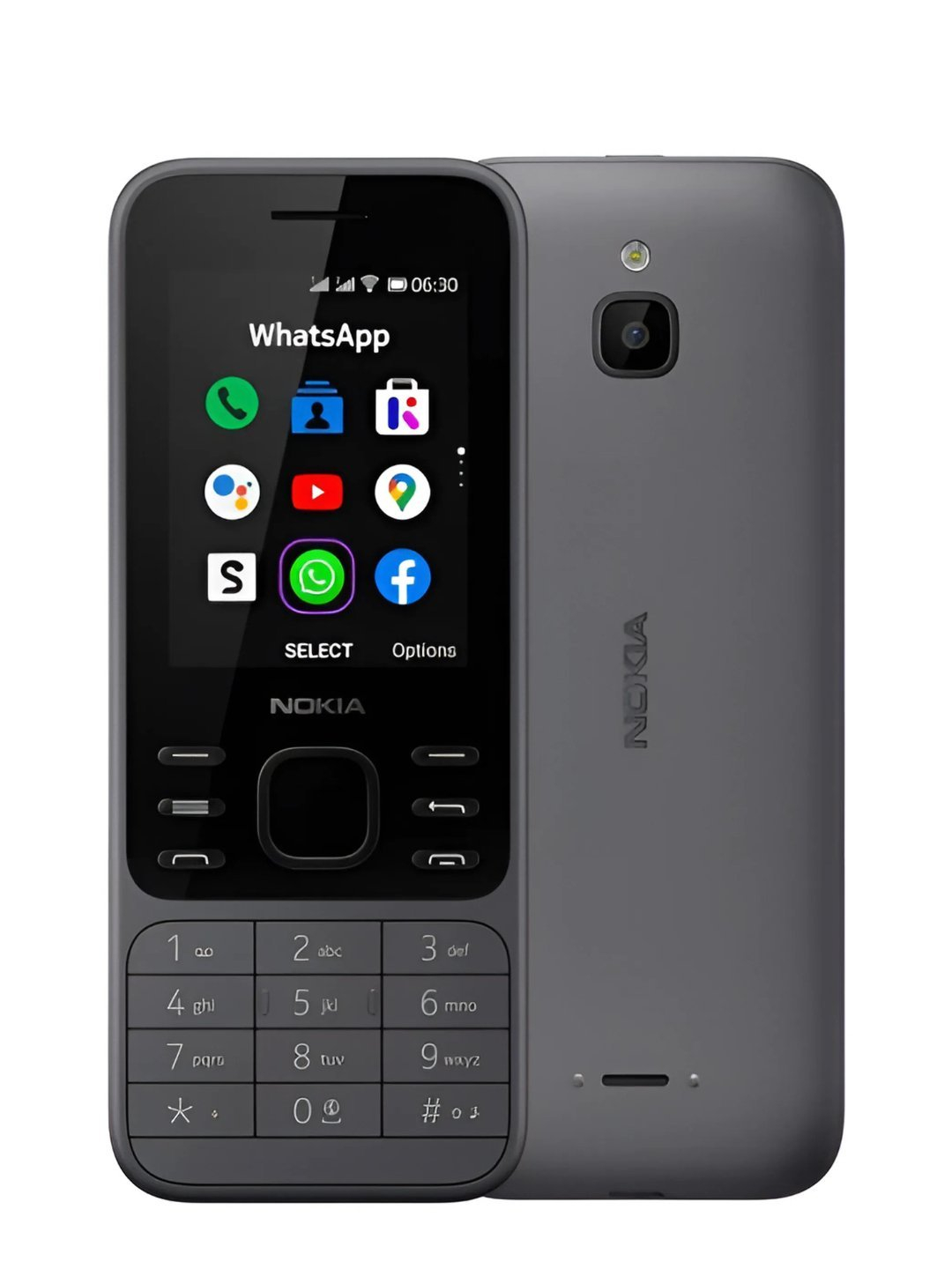 Кнопочный телефон Nokia 6300 4G Dual SIM GSM купить по низким ценам в ...