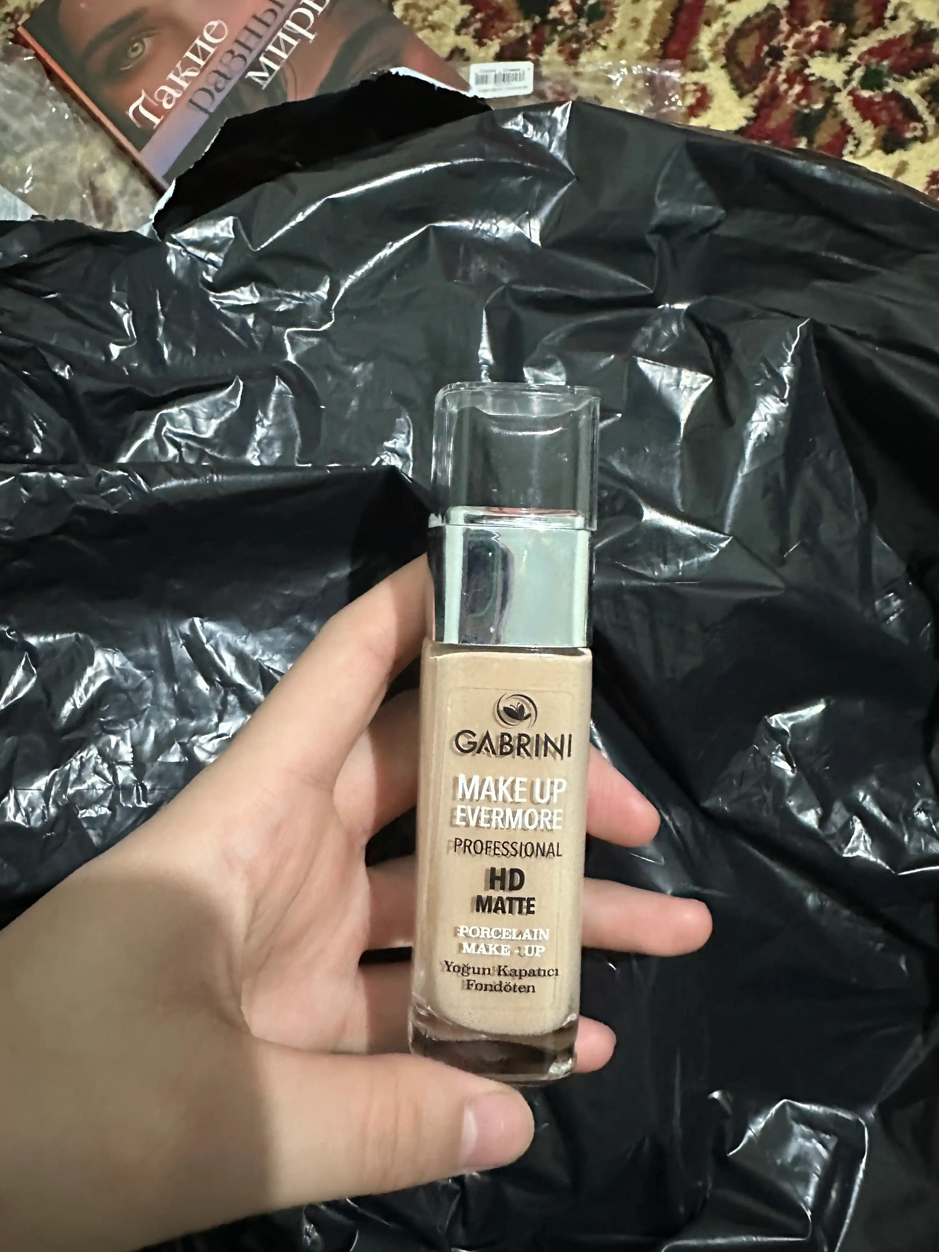 Gabrini Tonal kremi, HD Matte Make Up Evermore, xira, 30 ml