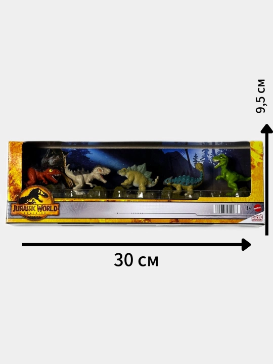 Динозавр Velociraptor и другие из Jurassic World, от компании Mattel, 4+