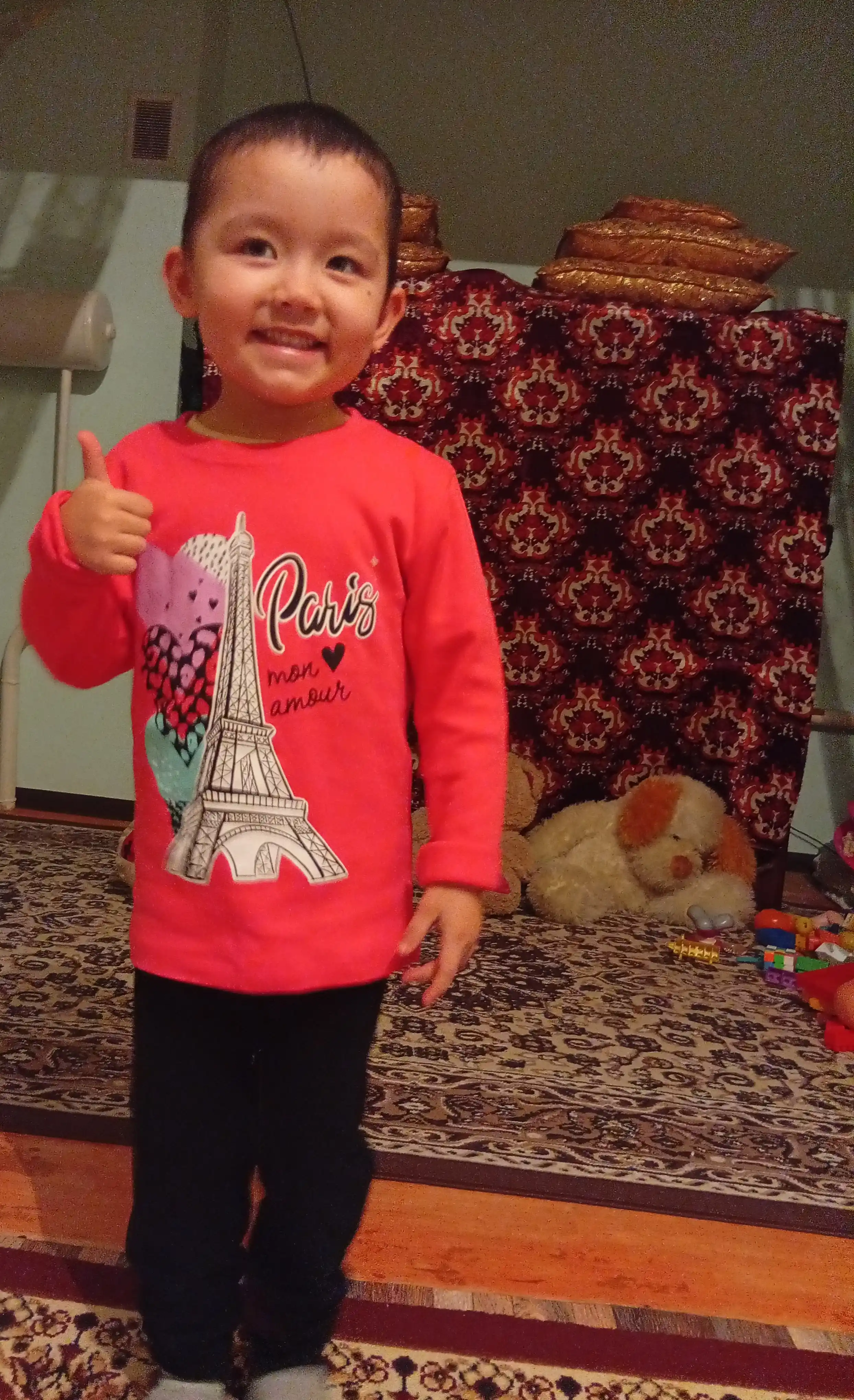 Лонгслив для девочек, 5-8 лет, Chaste
