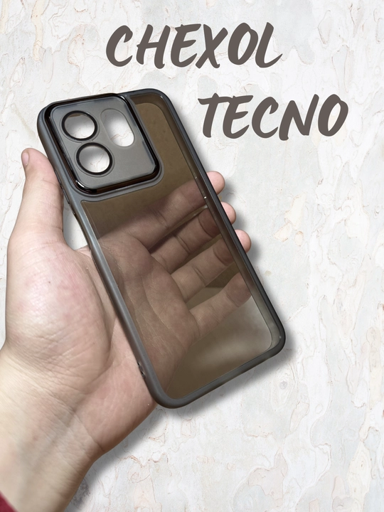 G'ilof TECNO SPARK GO 1/ SPARK 30C/ POVA 6 NEO uchun, kamera himoyasi bilan - 