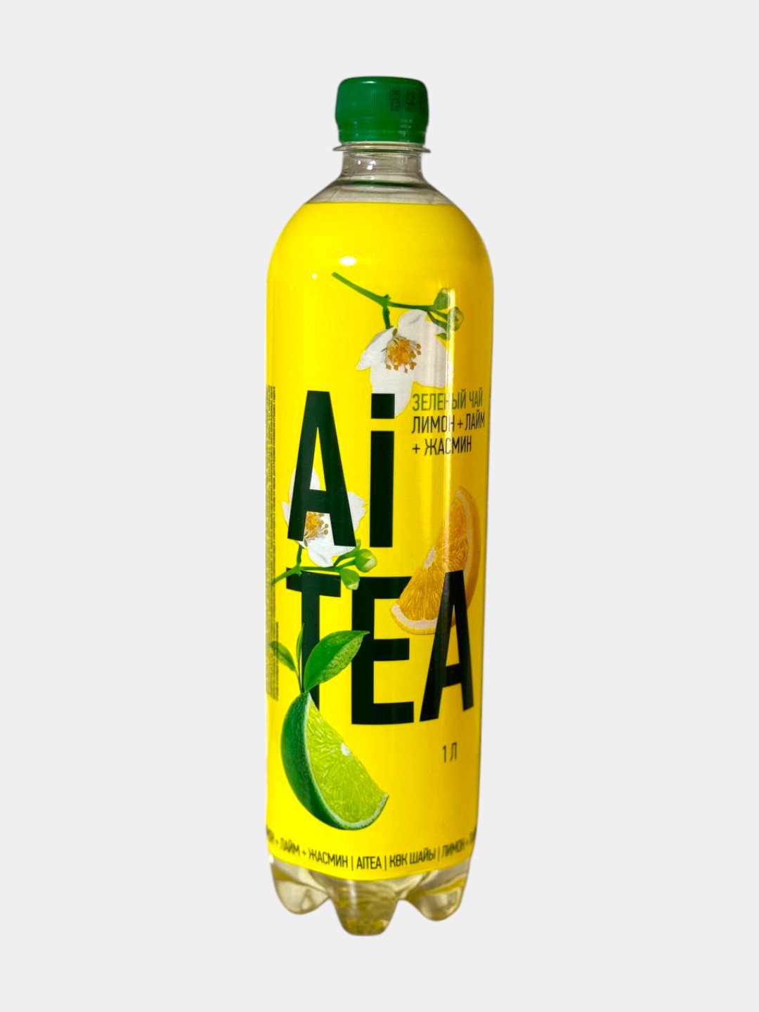 Ai tea зеленый чай со вкусом лимон лайм жасмин 1 л - 