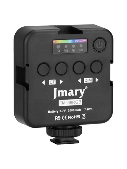 Foto va video suratga olish uchun Jmary FILL-59R LED portativ video chirogi