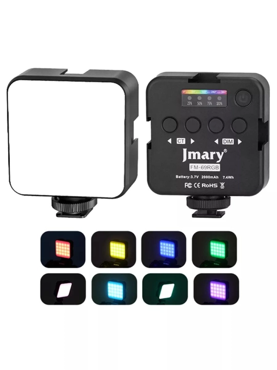Foto va video suratga olish uchun Jmary FILL-59R LED portativ video chirogi