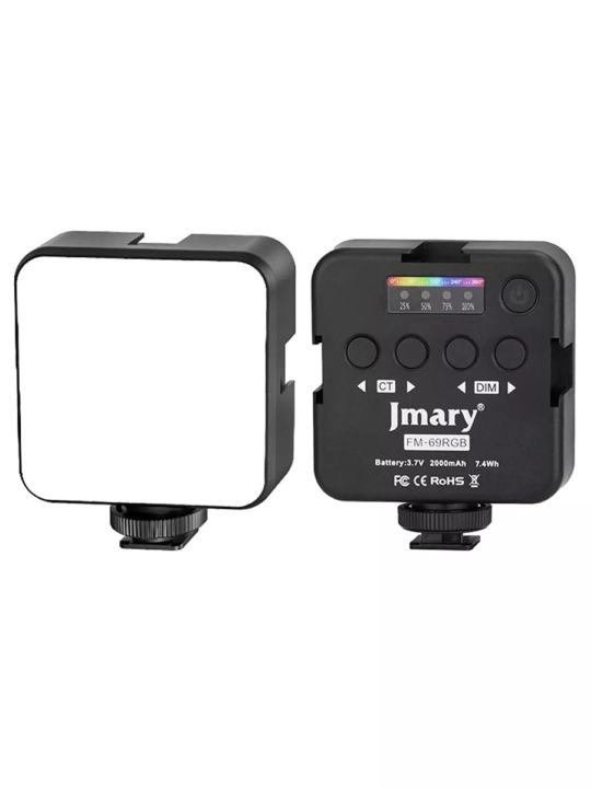 Foto va video suratga olish uchun Jmary FILL-59R LED portativ video chirogi