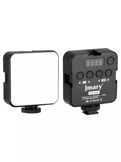 Foto va video suratga olish uchun Jmary FILL-59R LED portativ video chirogi