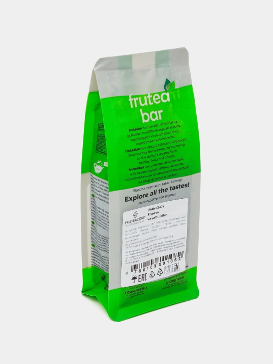 Fruteabar "Иван-чай с клюквой и мятой" Чайный напиток сухой рассыпной, 50 гр