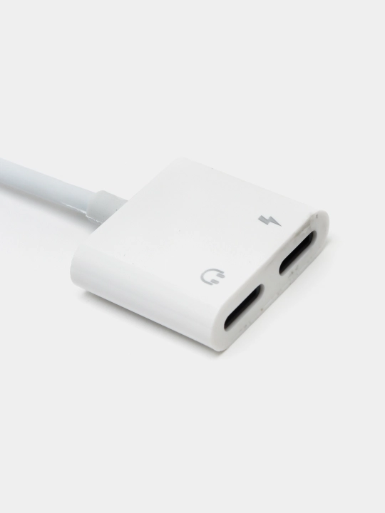 Samsung va iPhone uchun Type-c va Lightning Adapter audio ulagich, quloqchinlar uchun