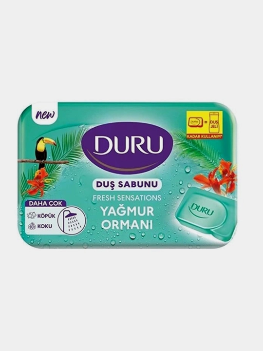 Hojatxona sovuni ''Duru'', yangi sensatsiya, yag'mur ormani, 150 gr