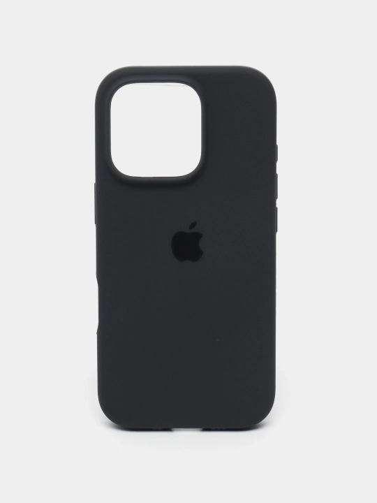 Чехол для iPhone 11–17, Pro, Pro Max — силикон Soft Touch, микрофибра