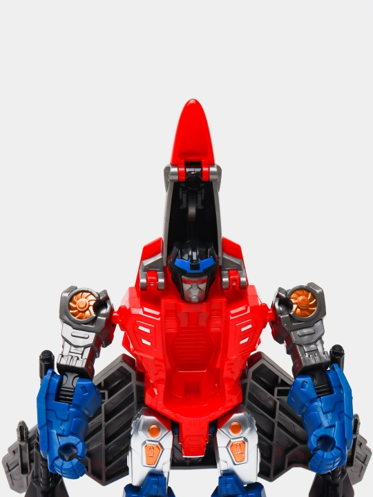 Katta transformer robot samolyoti, samolyot va robot figurasi, 2 tasi 1 da