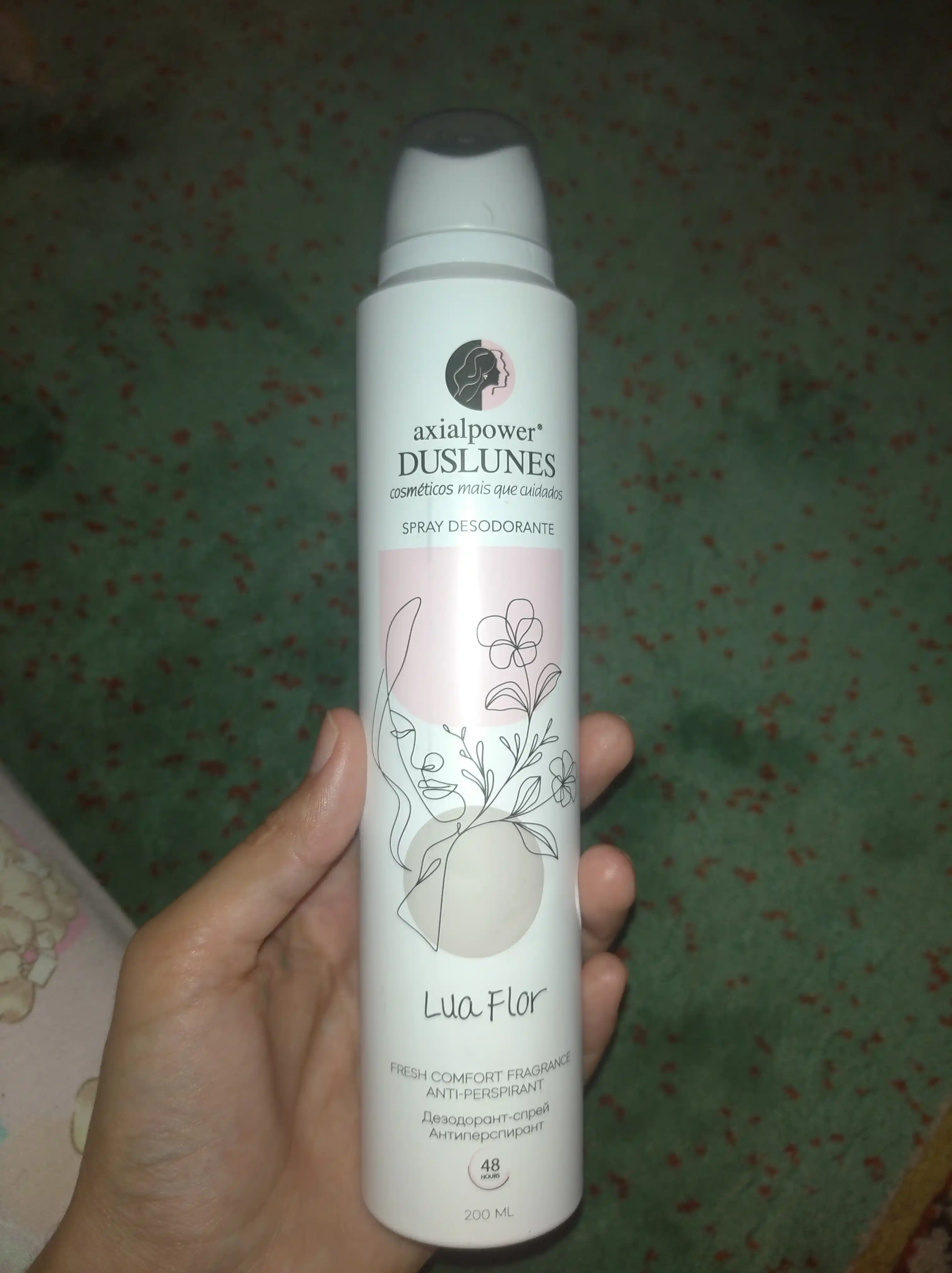 Ayollar uchun dezodorant sprey Doslunas Luna Flore, 200 ml