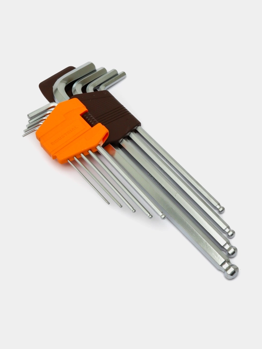 Набор шестигранных ключей от INGCO, 2 шт HHKSET01810 и 3 шт HHKSET027