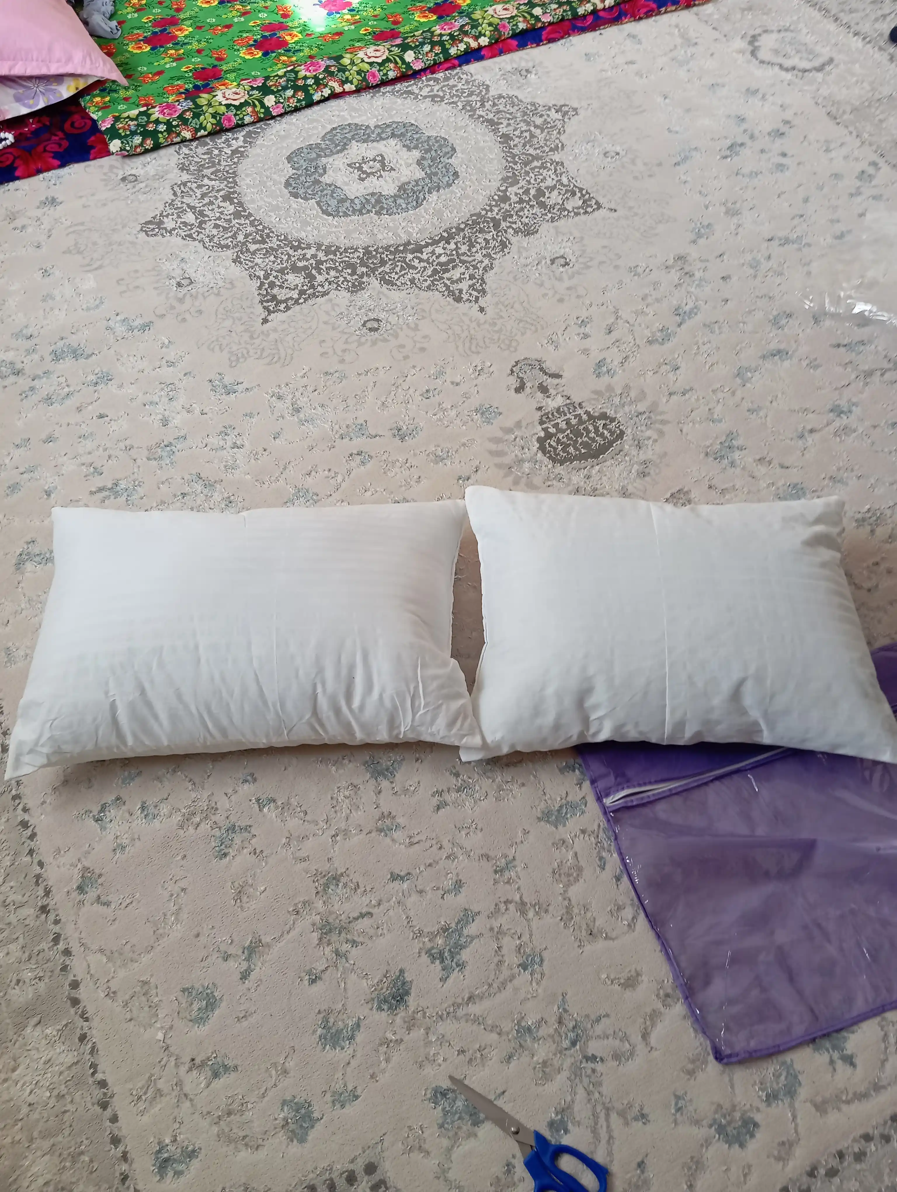 Комплект подушек из бамбука, гипоаллергенных, экологически чистых, 70*70 см и 50*70 см