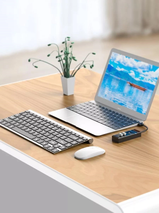 Разветвитель 3.0 Type-C на 4 порта, хаб-концентратор USB порт,Type-C порт , USB+Type-C порт