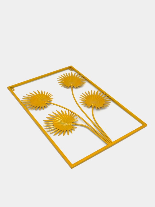 Интерьерная картина, из метфалла, 3D