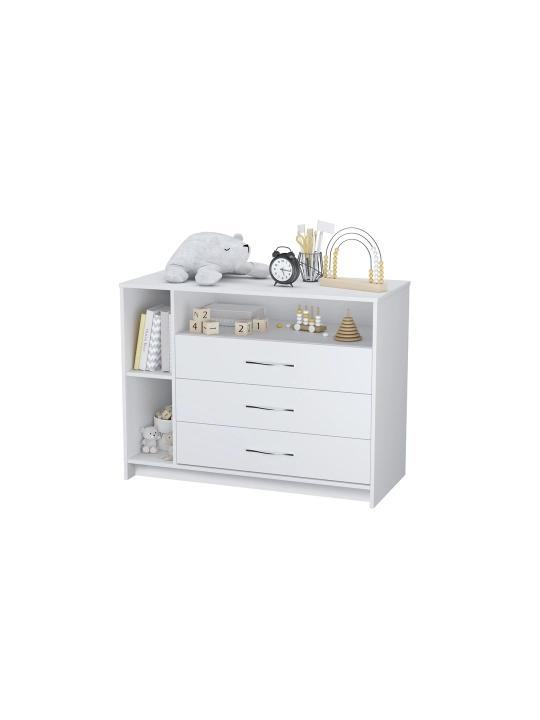 Polini kids Simple 2110 sandiq, oq-qora - 