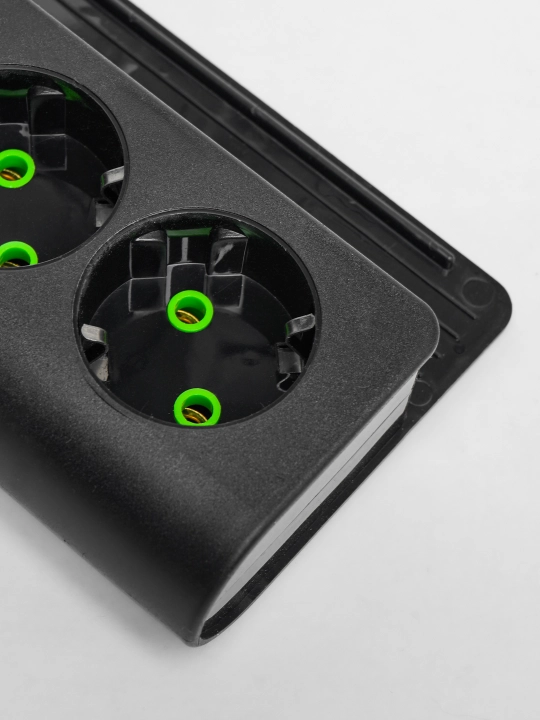 Elektr uzaytirgich, 2 metr, 3 ta USB port, Type-C, tarmoq filtri
