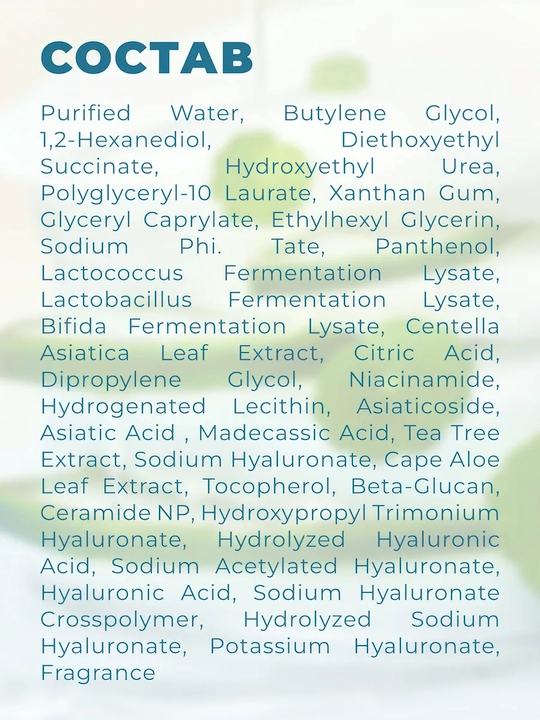 Tocobo Cica Calming Aqua Pad tinchlantiruvchi toner-pedlari, 60 dona