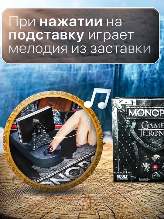 Stol monopoliyasi Taxtlar o'yini Game of Throne