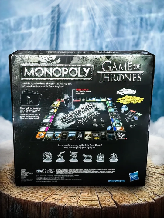 Stol monopoliyasi Taxtlar o'yini Game of Throne
