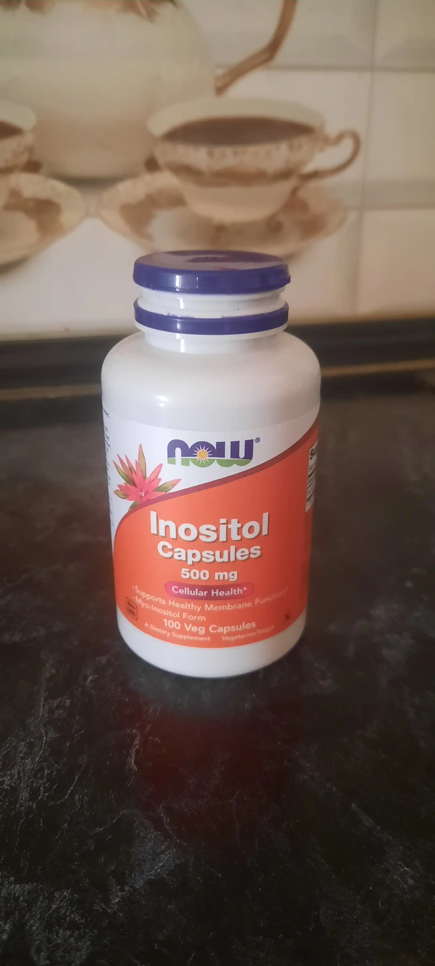 Inozitol Now Foods Inositol 500 mg USA, 100 kapsula