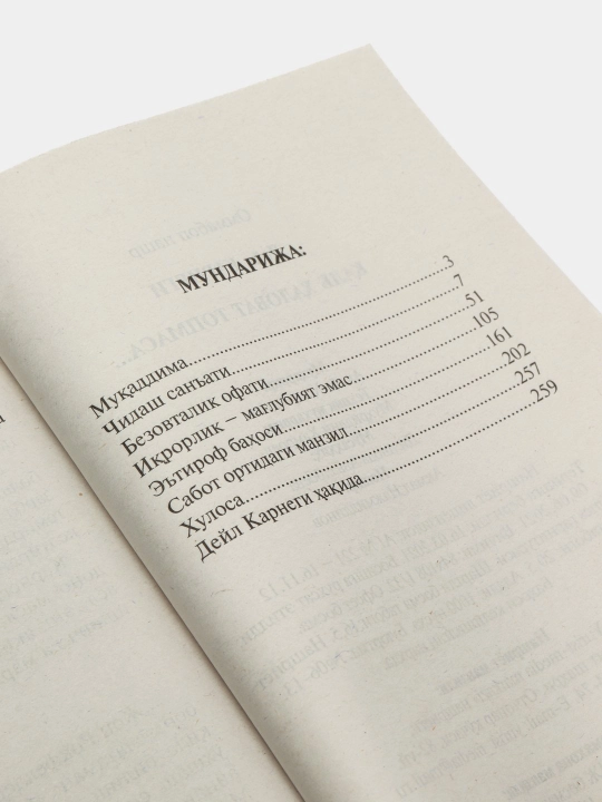 Kitob, Qalb halovat topmasa, Deyl Karnegi