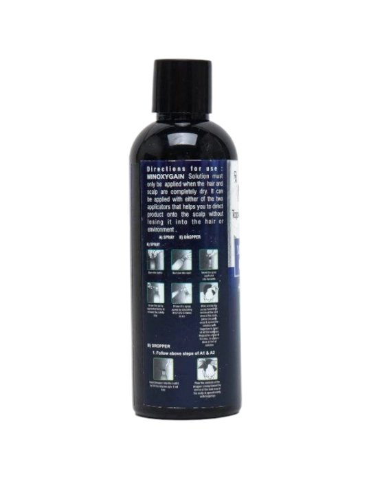 Soch va soqol o'sishi uchun losyon minoksidil, 60 ml