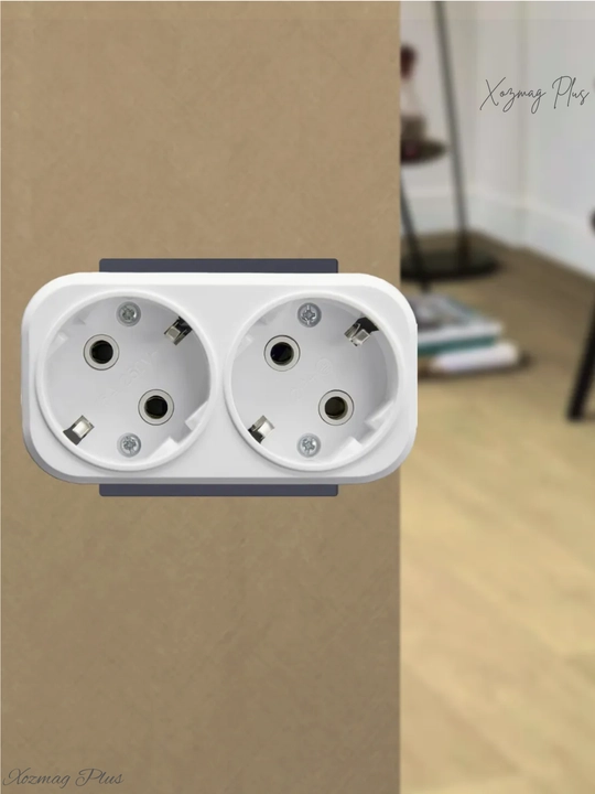 Тройник для розетки с usb и type-c