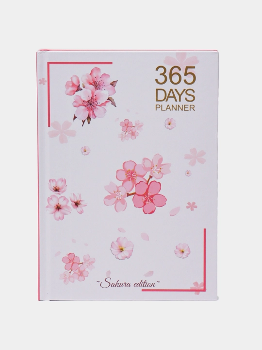 Блокнот, 365 дней с замком из крафт-бумаги, ежедневник без рисунка, ретро блокнот