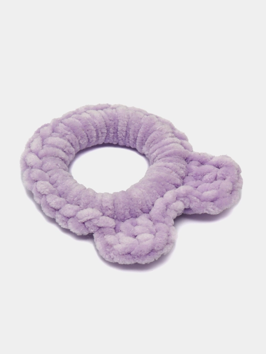 Plush soch tasmasi, qo'lda ishlangan