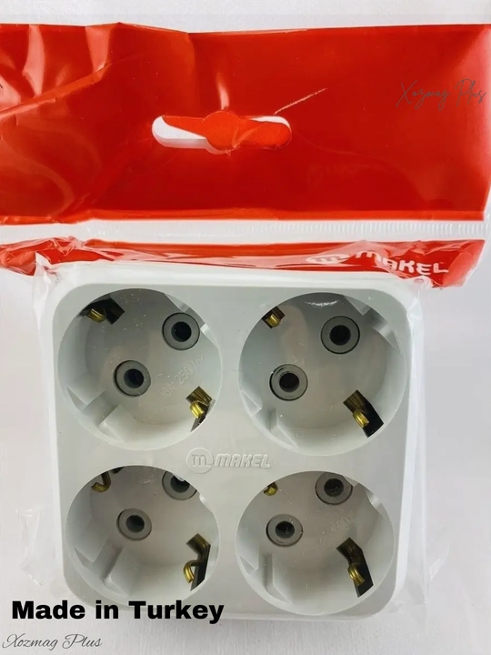 Тройник для розетки с usb и type-c