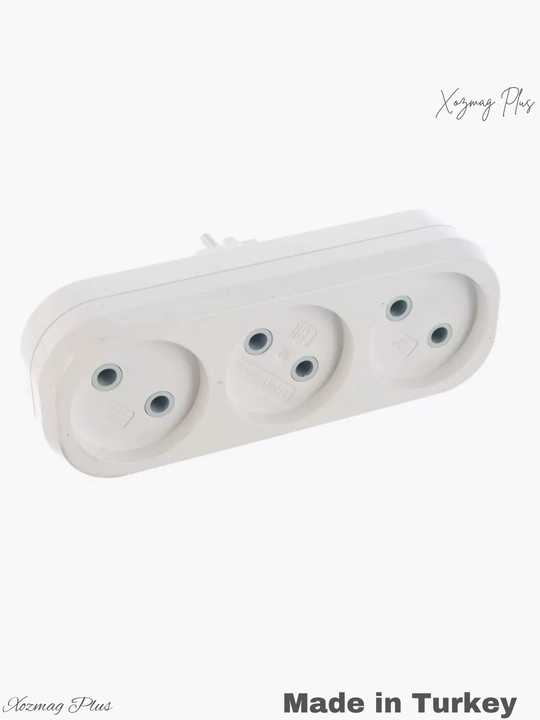Тройник для розетки с usb и type-c