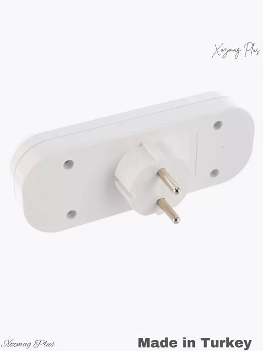Тройник для розетки с usb и type-c