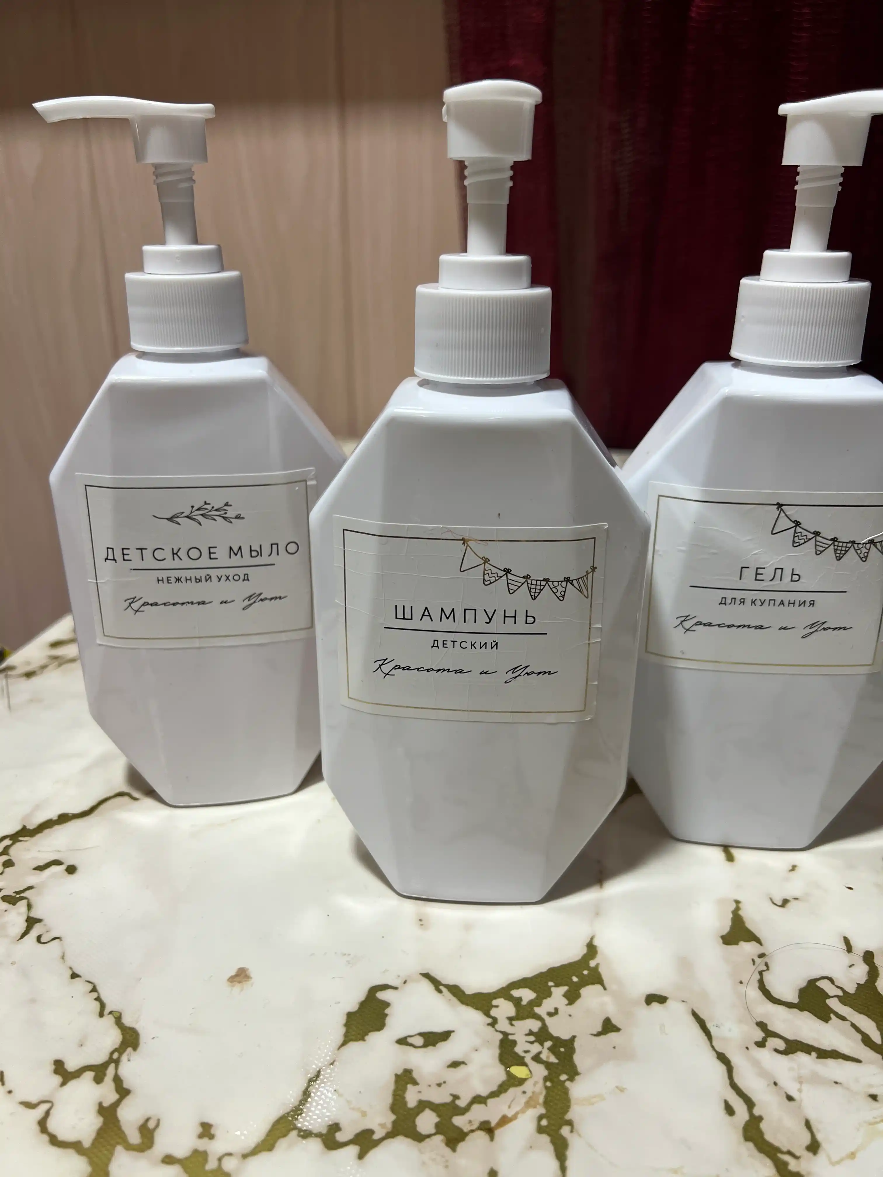 Suyuq sovun, shampun, gel, uchun dispenser