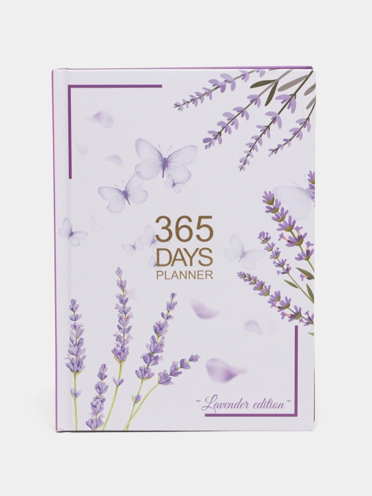 Блокнот, 365 дней с замком из крафт-бумаги, ежедневник без рисунка, ретро блокнот