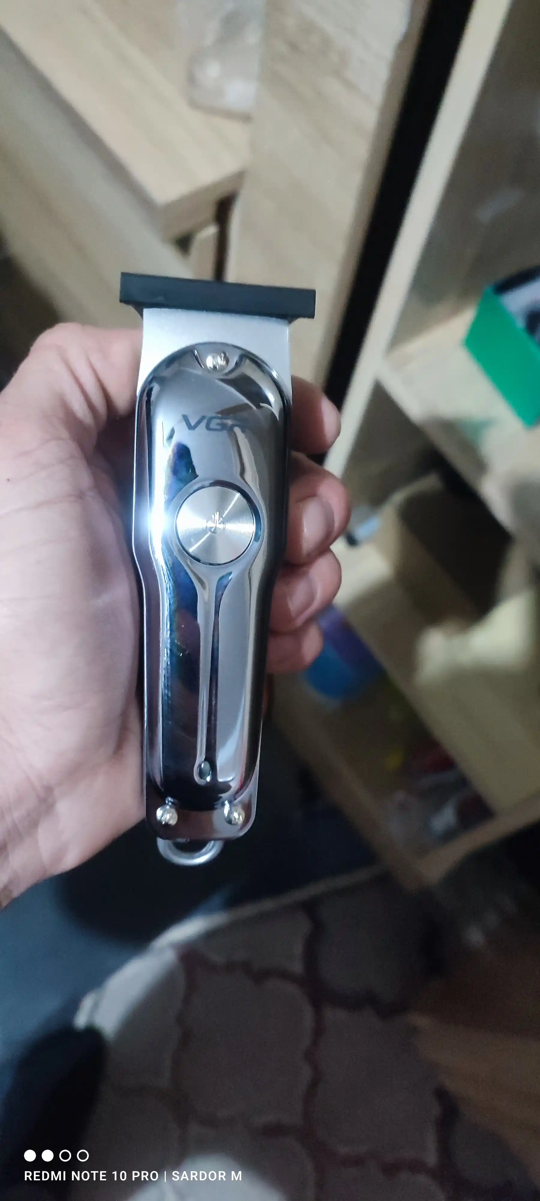 VGR, professional trimmer, simsiz, soch olish uchun
